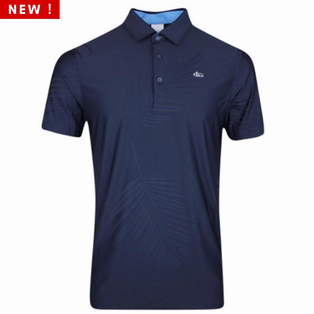 QuickDry Technology Lightweight Design Katana Golf Mens Palm Print Polo