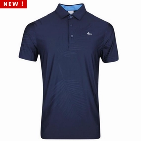 QuickDry Technology Lightweight Design Katana Golf Mens Palm Print Polo