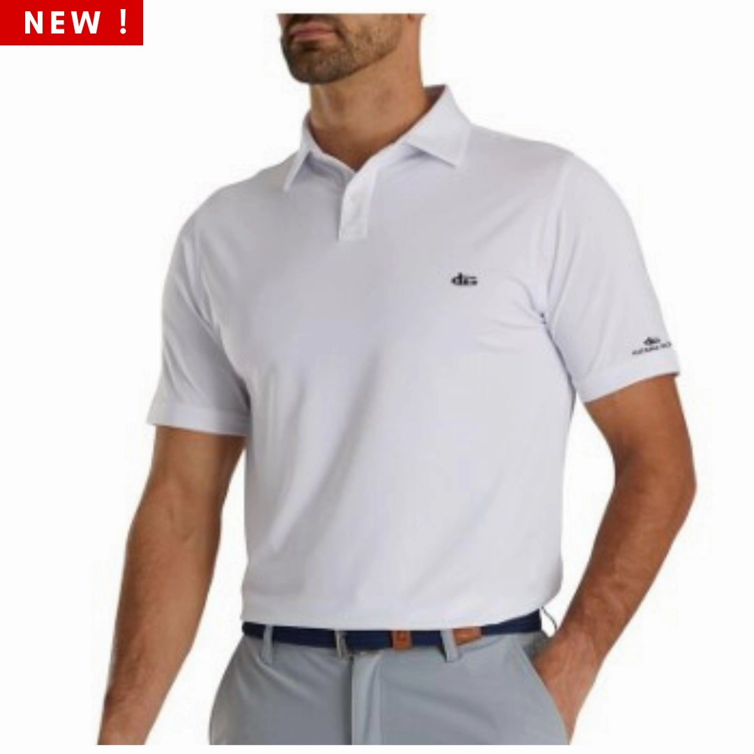 Katana Golf Mens Solid Polo Easy Layering Simple Fit