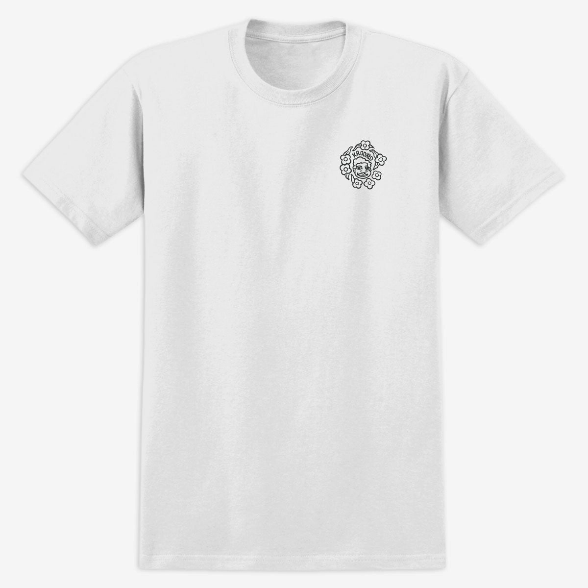 Breathable apparel Krooked MG T-Shirt - White/Multi
