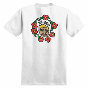 Krooked MG T-Shirt - White/Multi Perfect For Relaxing All-day Comfort