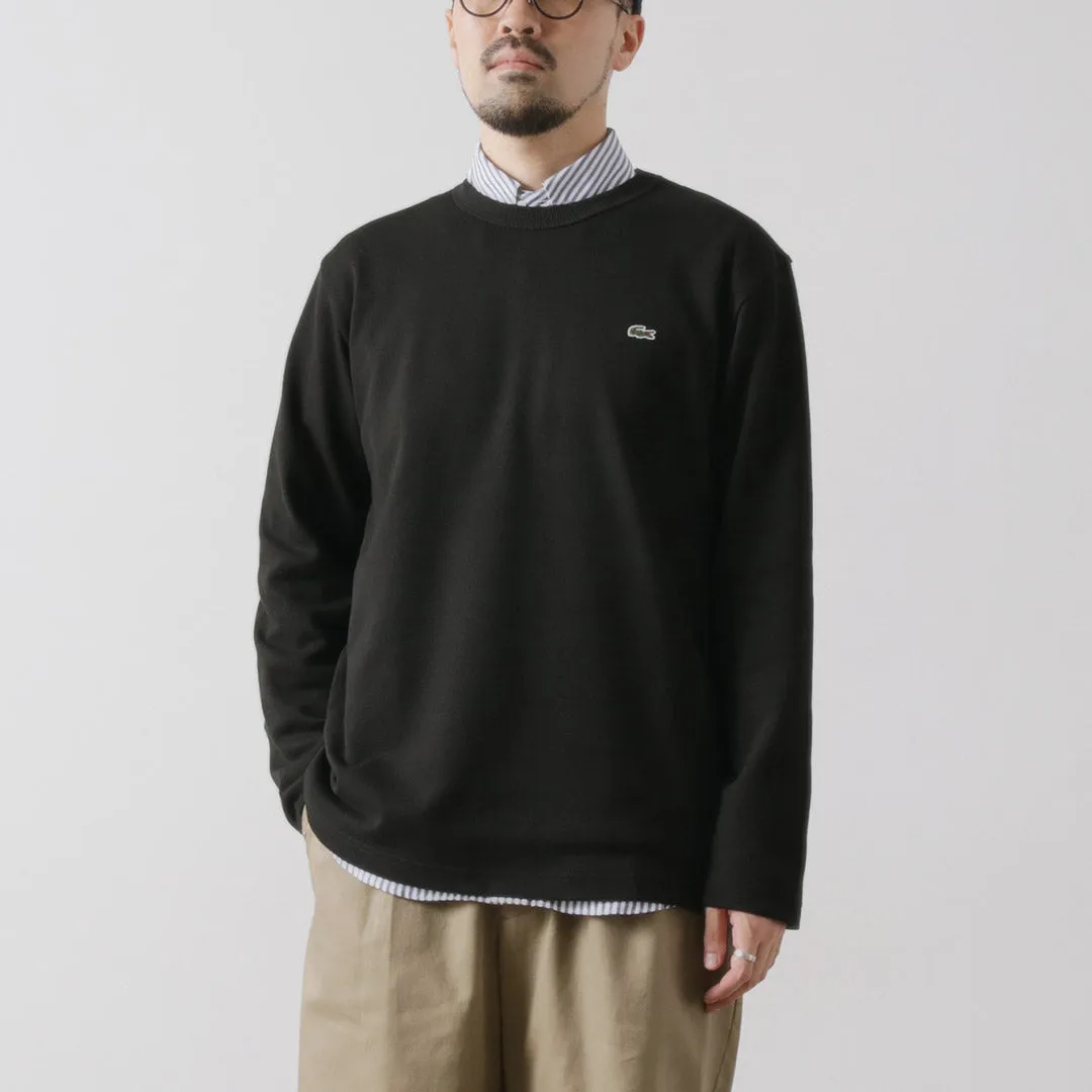 LACOSTE / Classic Fit Pique Long Sleeve T-Shirt Simple and Comfortable