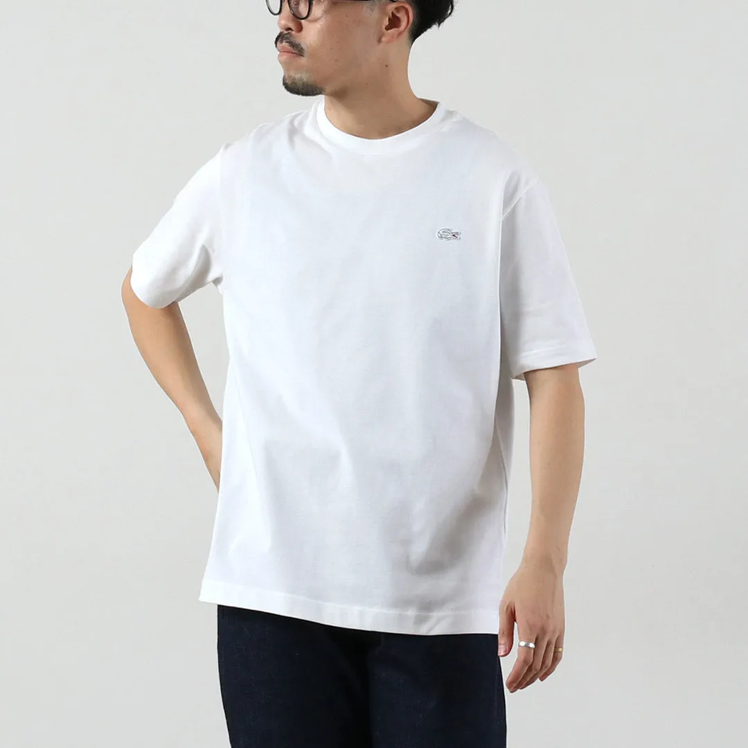Bold Comfort LACOSTE / Outlined Crocodile Crew Neck T-Shirt