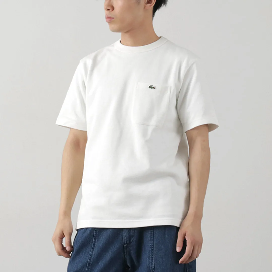 Feminine Appeal Easy Care LACOSTE / Seed Stitch Pocket T-shirt