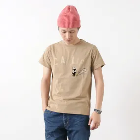 REMI RELIEF / LW Print T-Shirt (CALIF) Fresh Style Trend Relaxed Design