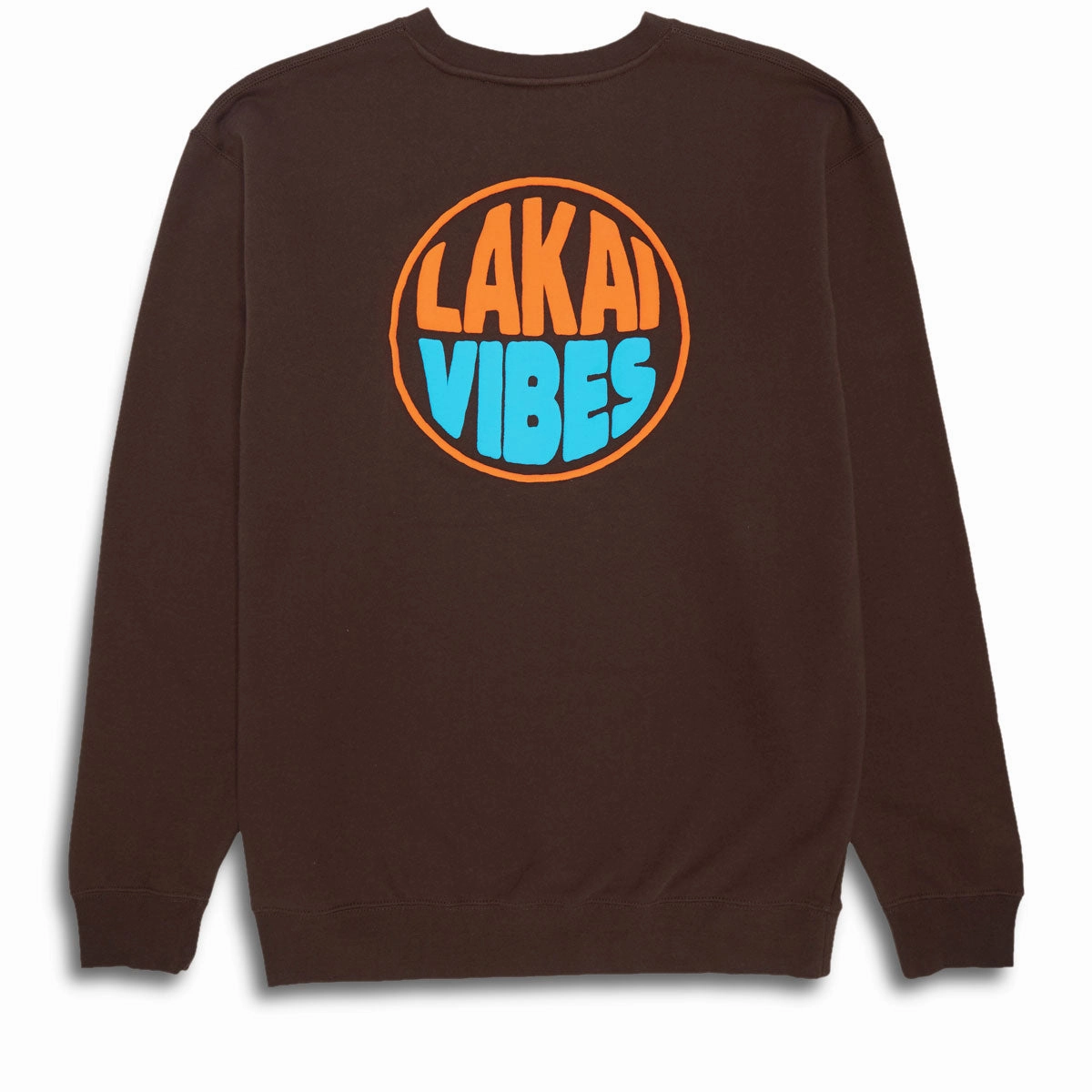 Quick Knit Lakai x Poler Lakai Vibes Crewneck Sweater - Chocolate