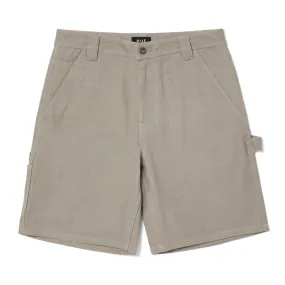 HUF Total Eclipse Twill Work Shorts - Clay Reflective Safety Details