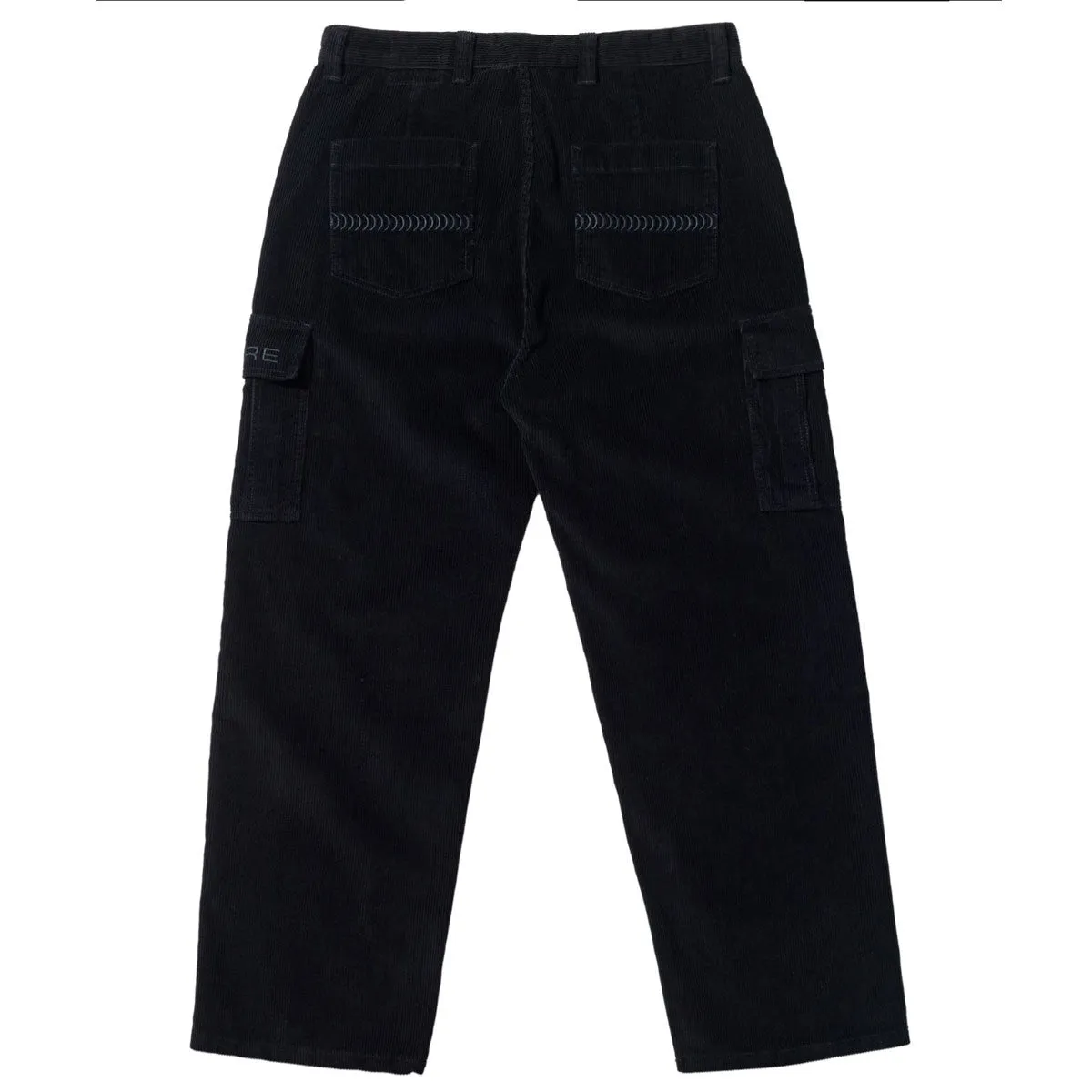 Spitfire Classic '87 Corduroy Cargo Pants - Black Temperature Regulating Fabric