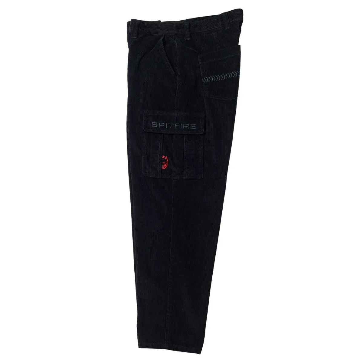 Spitfire Classic '87 Corduroy Cargo Pants - Black Outfit Staple Air Flow