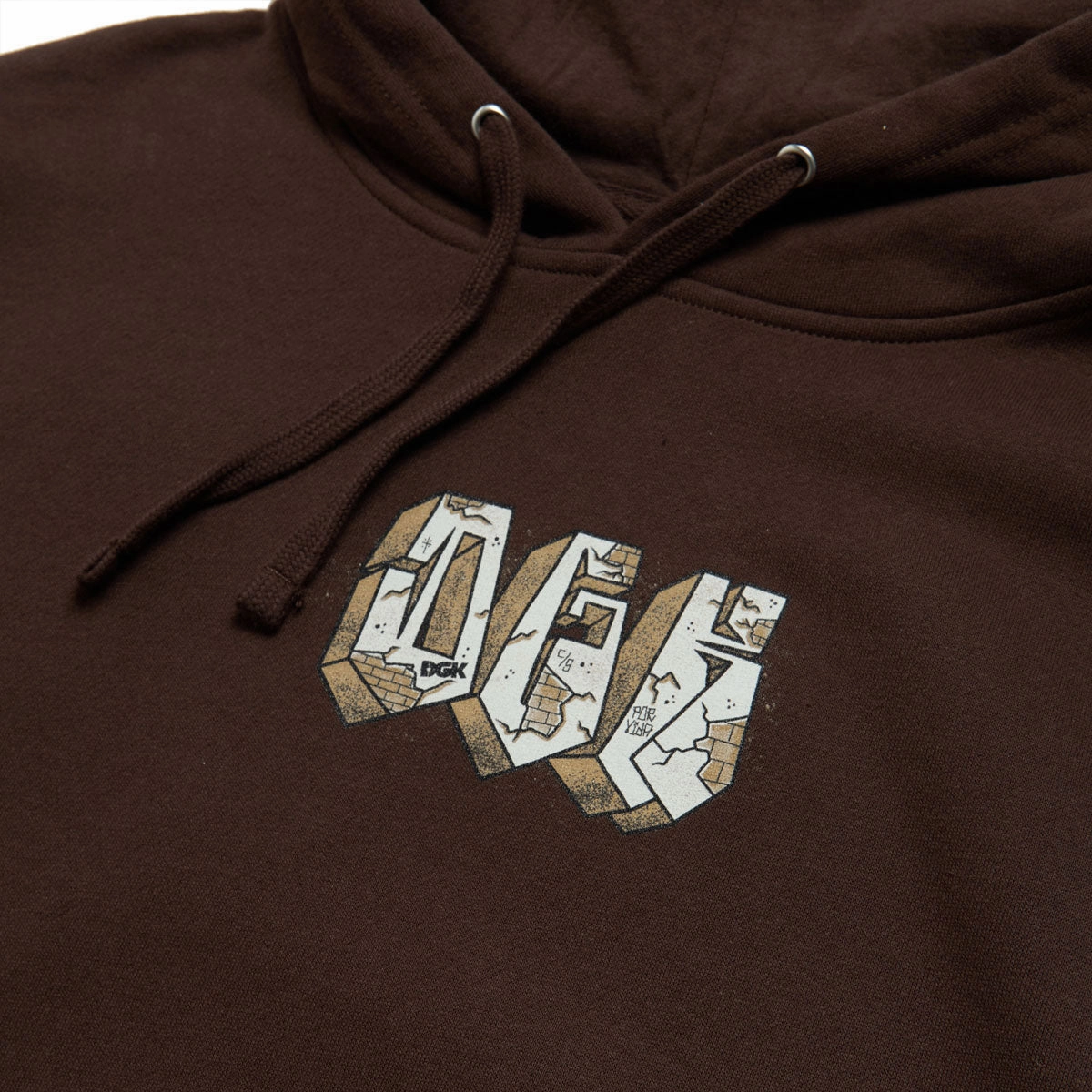DGK Loyalty Hoodie - Brown Water-resistant