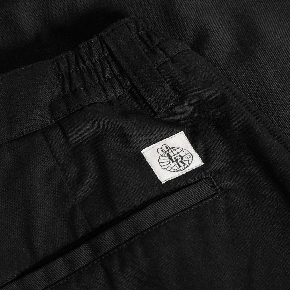 Casual Fit Fade Resistant Dye Last Resort AB PM001 Shorts - Black