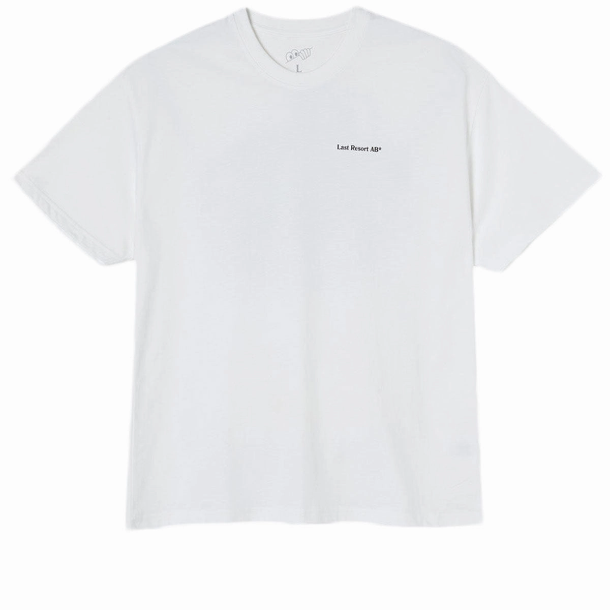 Last Resort AB Atlas Monogram T-Shirt - White/Black Flexible Fit AdvancedMoistureManagement