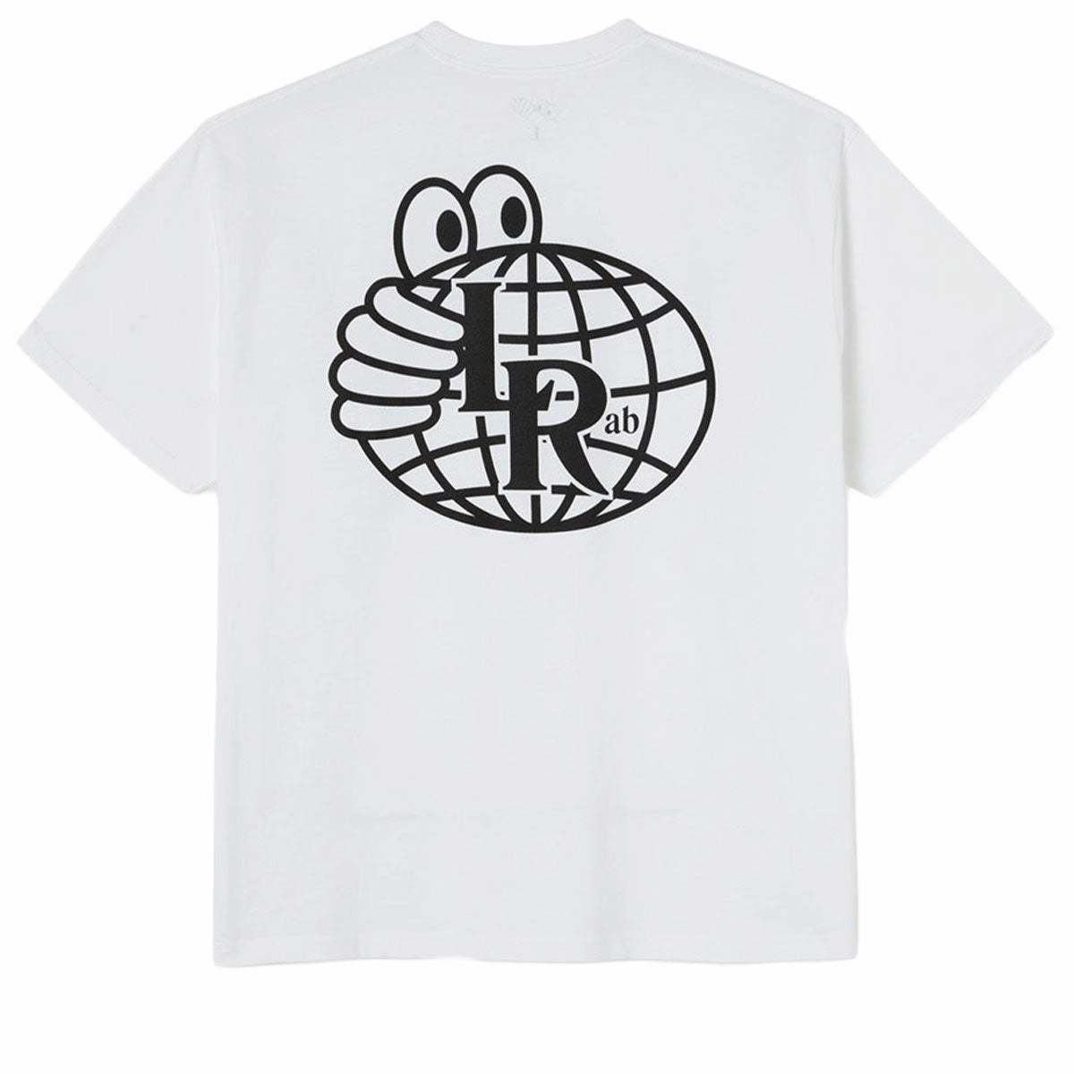 Comfortable clothing Relaxed Style Last Resort AB Atlas Monogram T-Shirt - White/Black