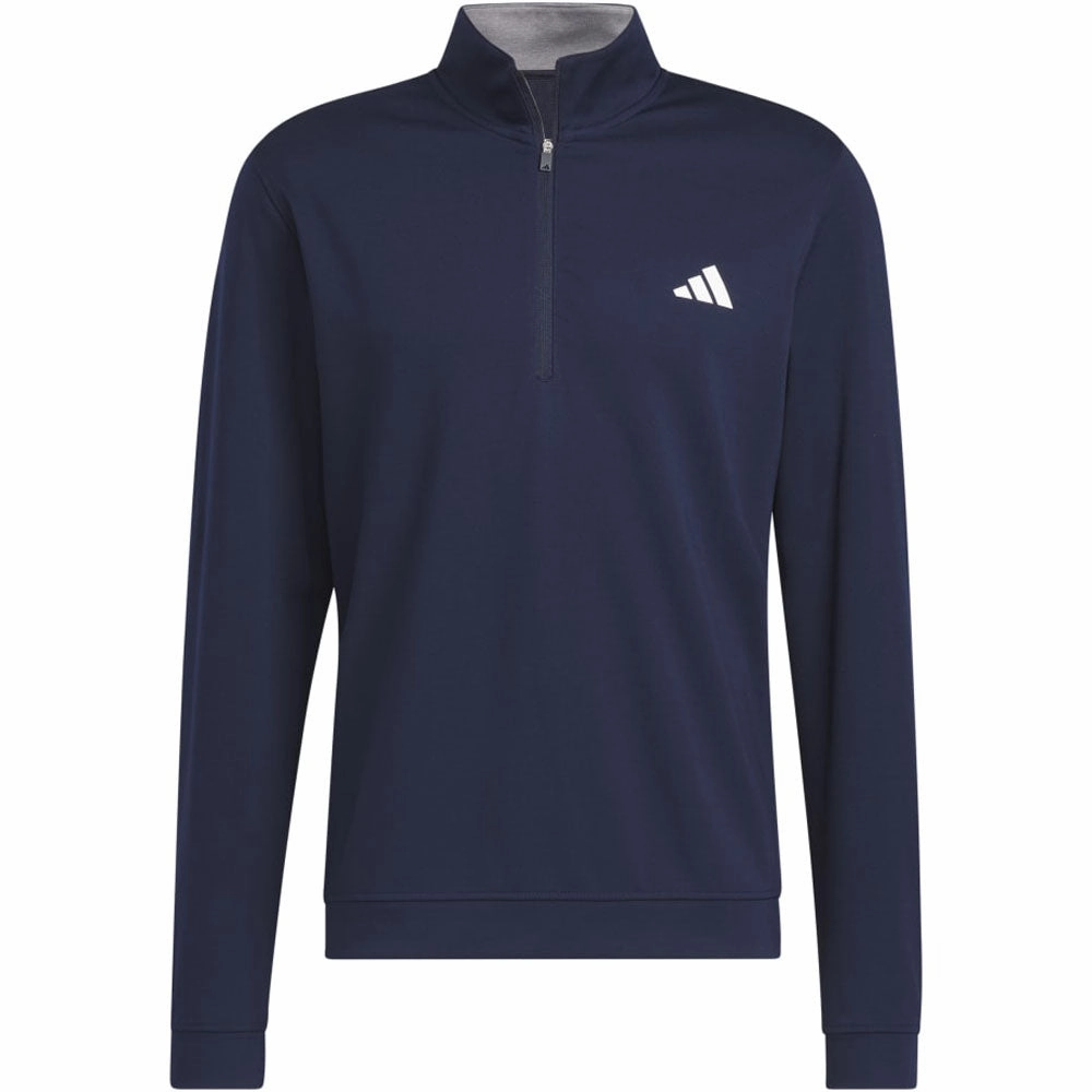 product group cohesion Easy Layering adidas Elevated 1/4 Zip Pullover - Collegiate Navy