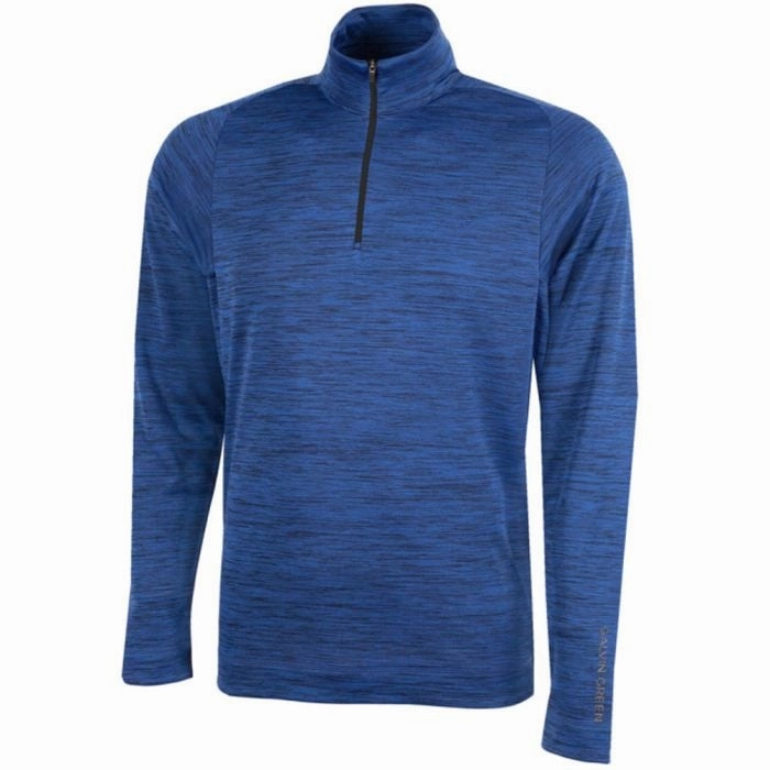 Galvin Green Dixon Insula 1/4 Zip Pullover - Smurf Blue Core Style Stretchy