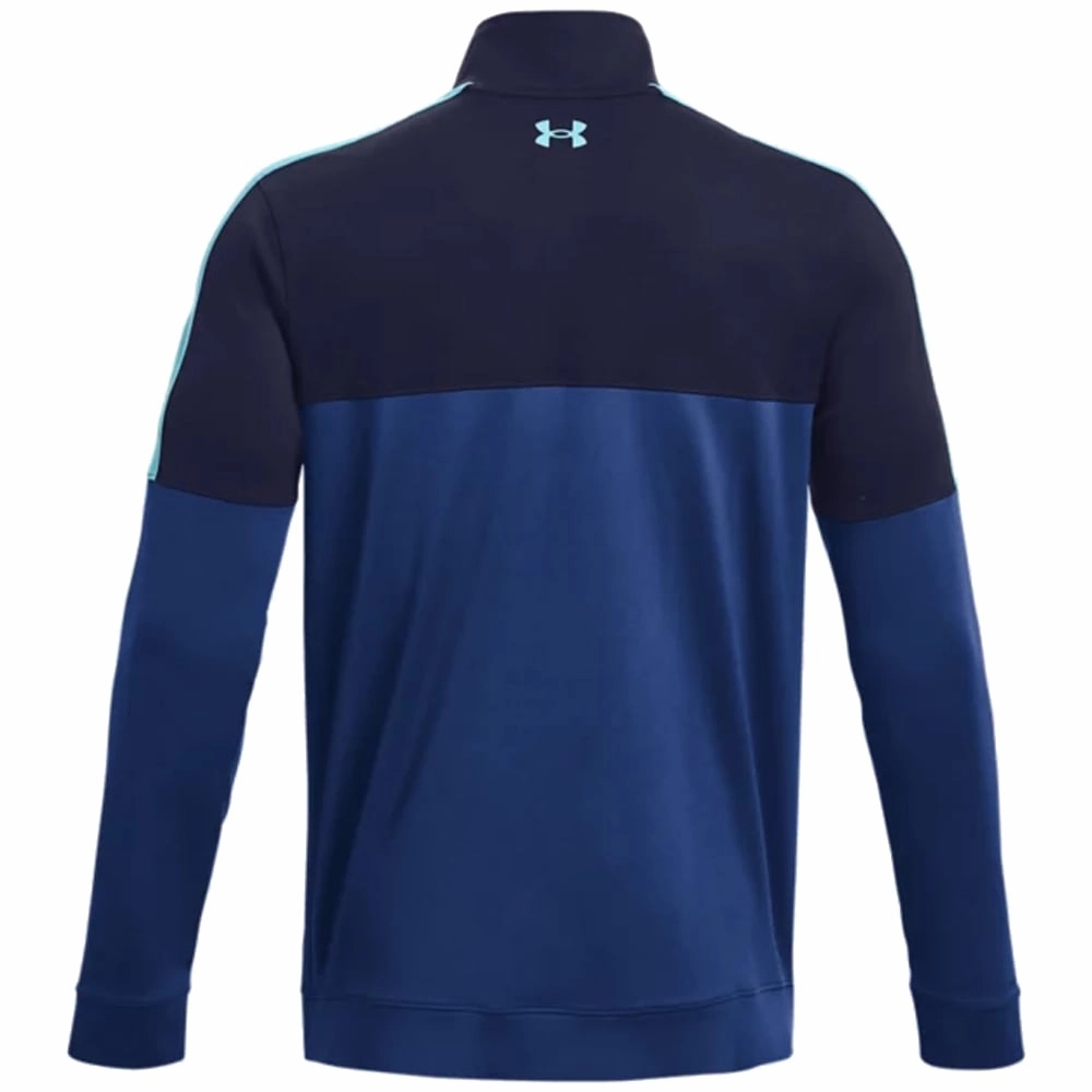 product festival wearability Weekend Layer Under Armour Storm Midlayer 1/2 Zip Pullover - Blue Mirage/Midnight Navy