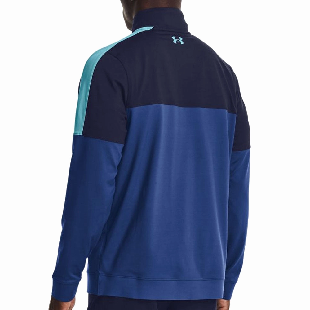 Under Armour Storm Midlayer 1/2 Zip Pullover - Blue Mirage/Midnight Navy Designer Premium Comfort