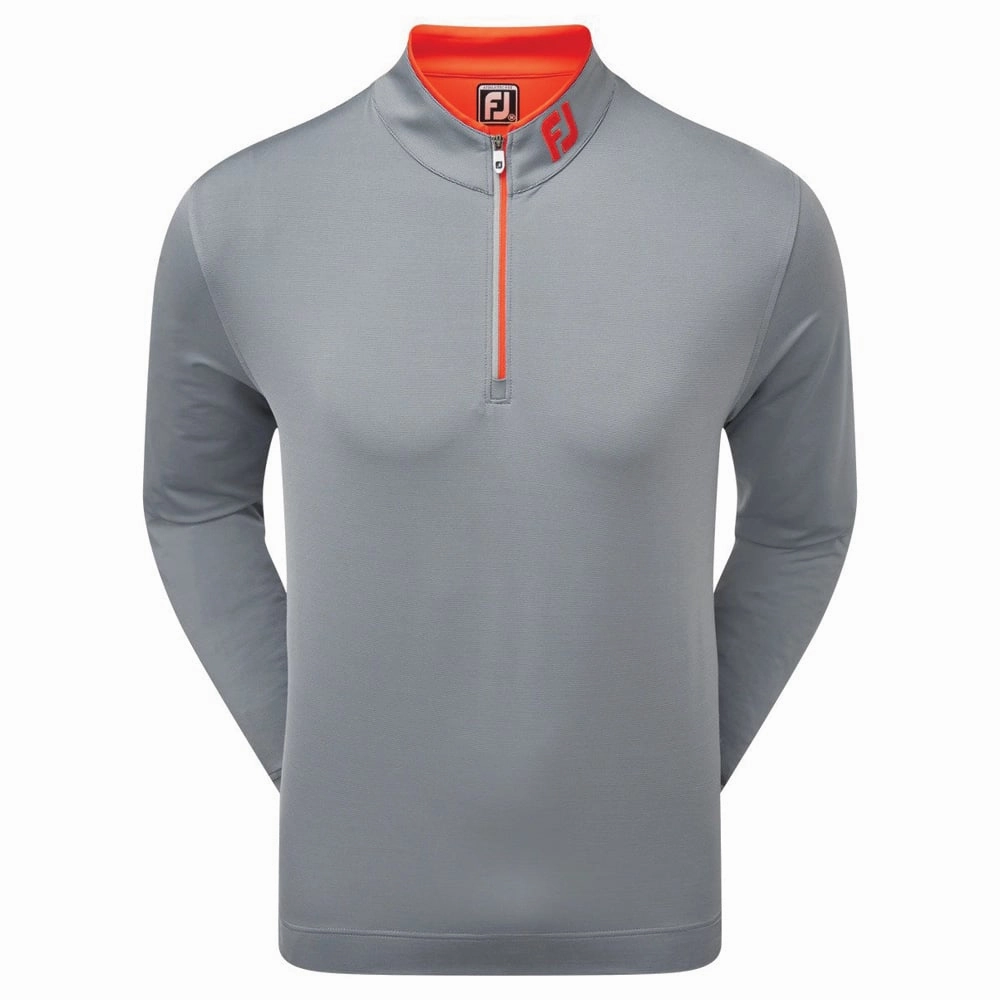 FootJoy Lightweight Microstripe Chill-Out - Smoke/Grey/Chilli Polyester Material Relaxed Street