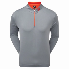 FootJoy Lightweight Microstripe Chill-Out - Smoke/Grey/Chilli Trendy Design