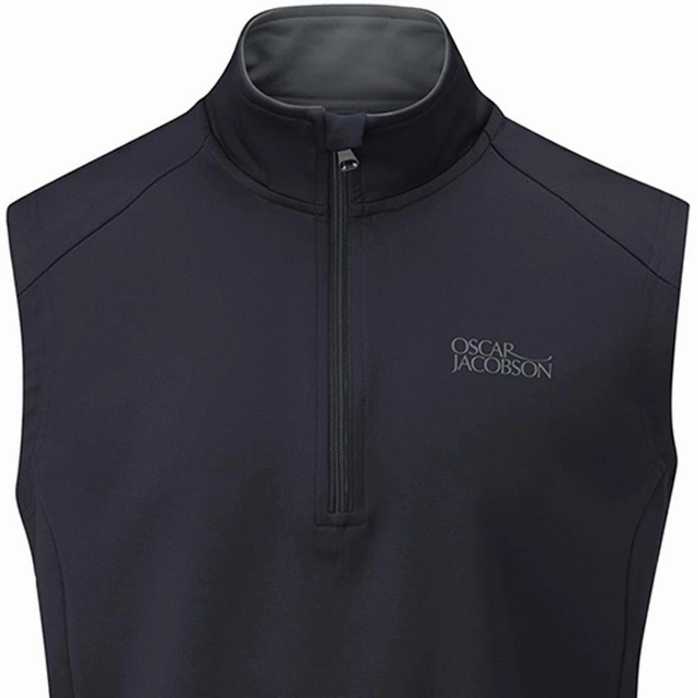 Premium Comfort Oscar Jacobson Trent Tour Sleeveless Midlayer - Black