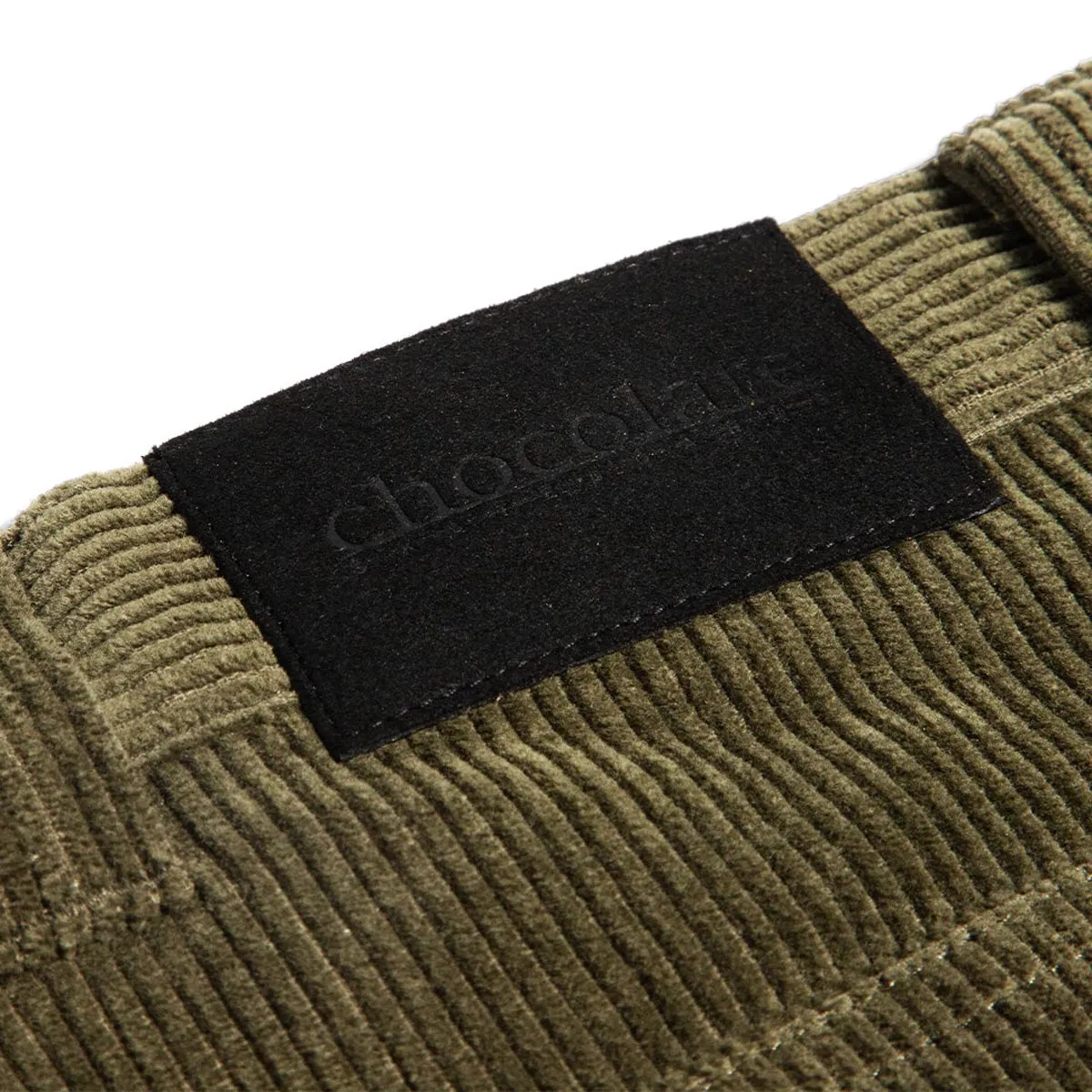 Chocolate Cord Pants - Olive Low Profile Hidden Pocket System