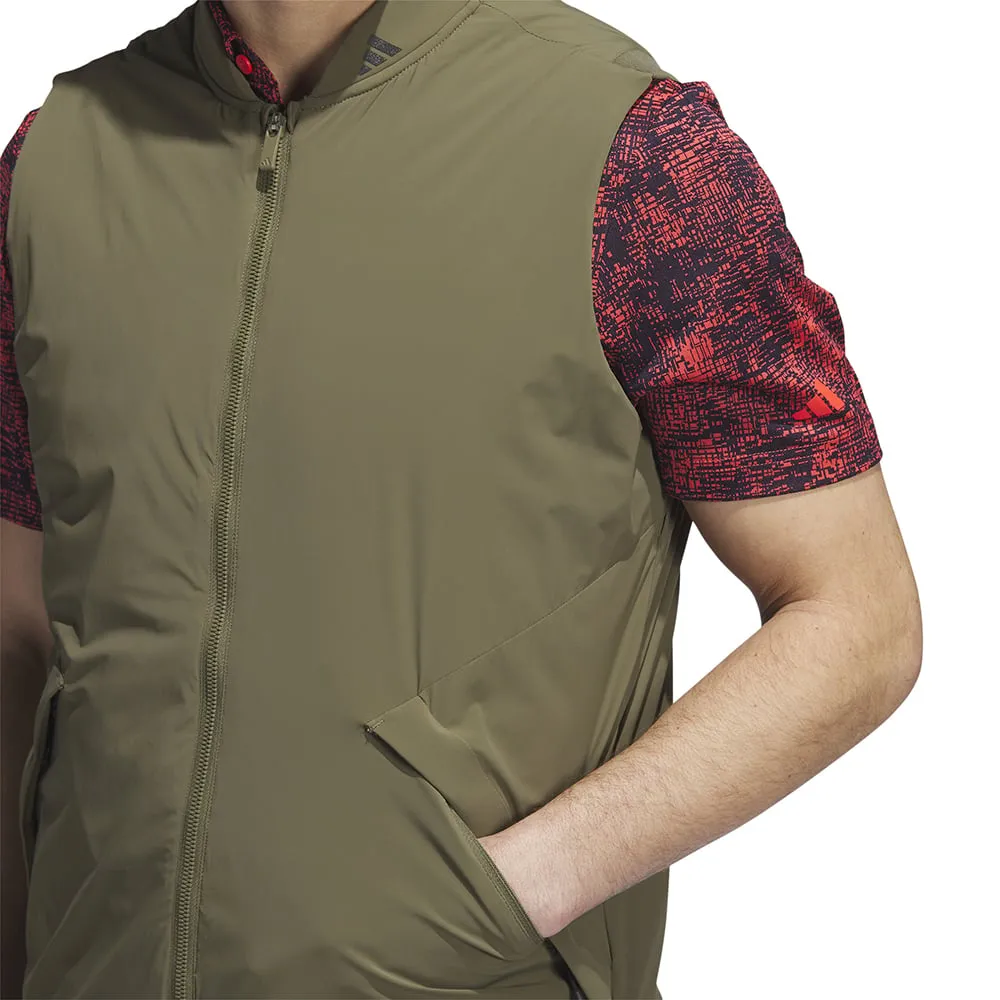 adidas Ultimate365 Frostguard Vest - Olive Strata instruction