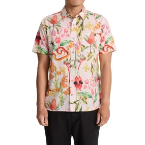 Roark Journey Woven Shirt - Dusty Violet Stretchable Fabric Pocket Detail