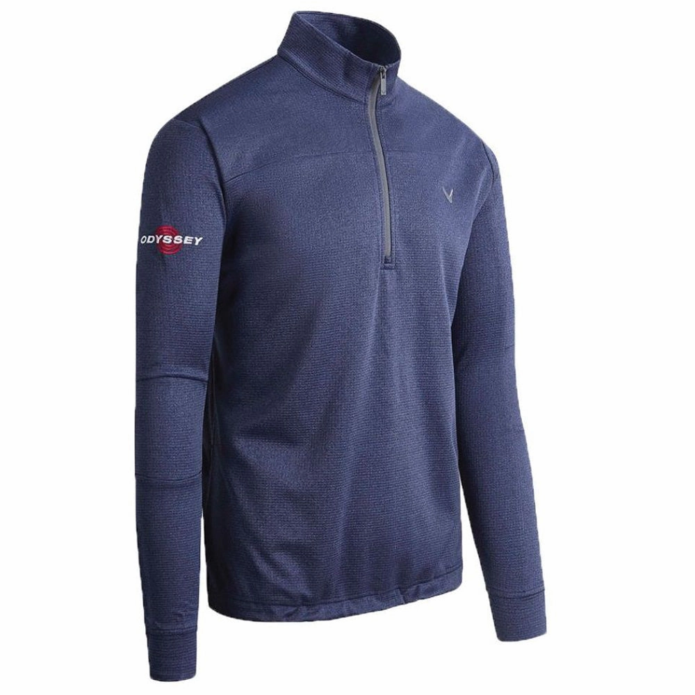 Cozy Streetwear Unisex Apparel Callaway Odyssey Waffle Pullover - Peacoat