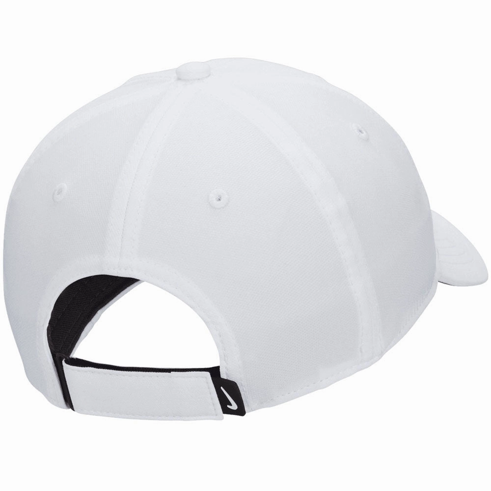Nike Dri-FIT Club Golf Cap - White/Black Monogram option Cool Essentials