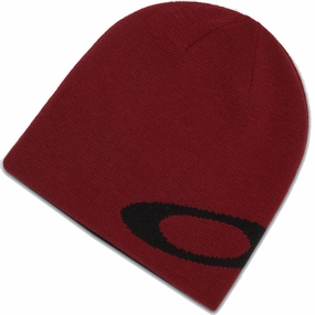 Bright Accents Oakley Ellipse Beanie - Iron Red/Blackout