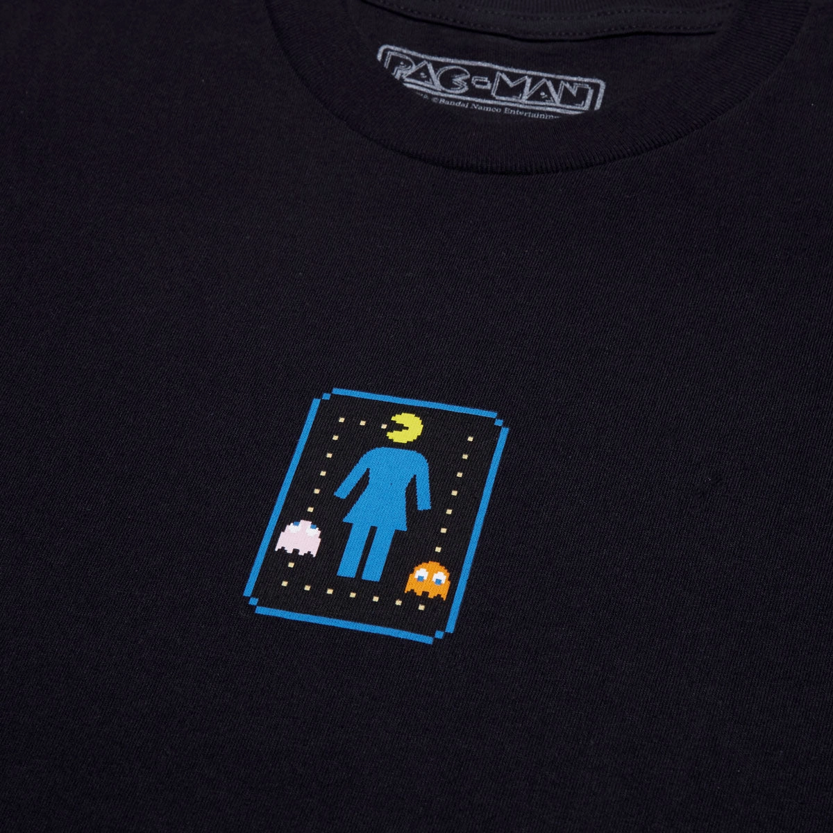 Running Gear Girl Pac-OG Box T-Shirt - Black