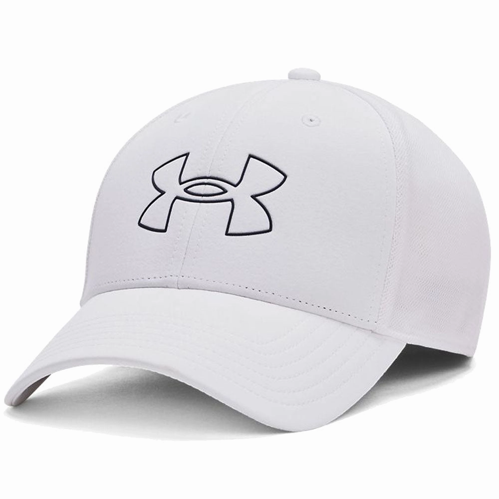 classic accessory Versatile Headwear Under Armour Iso-Chill Driver Mesh Adjustable Cap - White/Academy