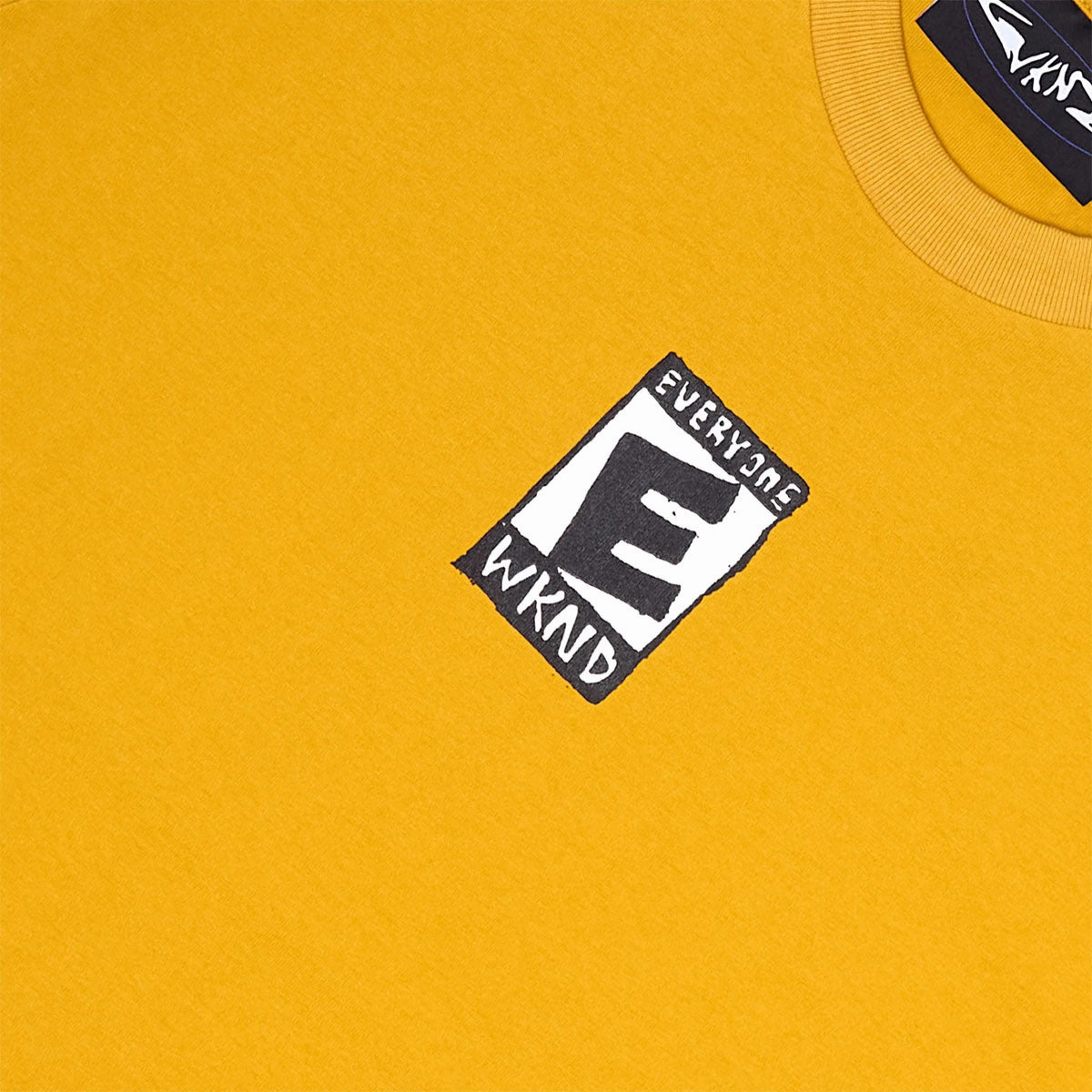 Simple Wear WKND E Is For Everyone T-Shirt - Gold