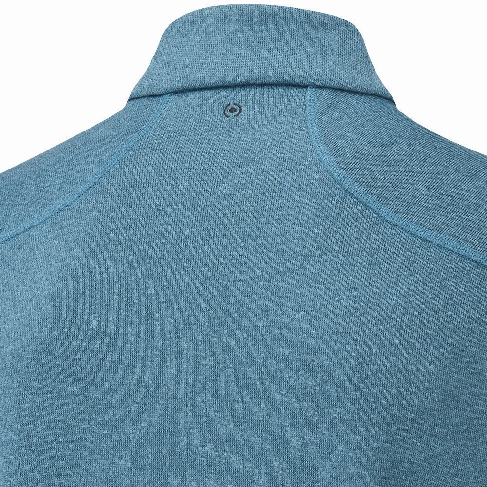 anti static coating Lightweight Wear Ping Ramsey 1/2 Zip Pullover - Deep Atlantic Marl
