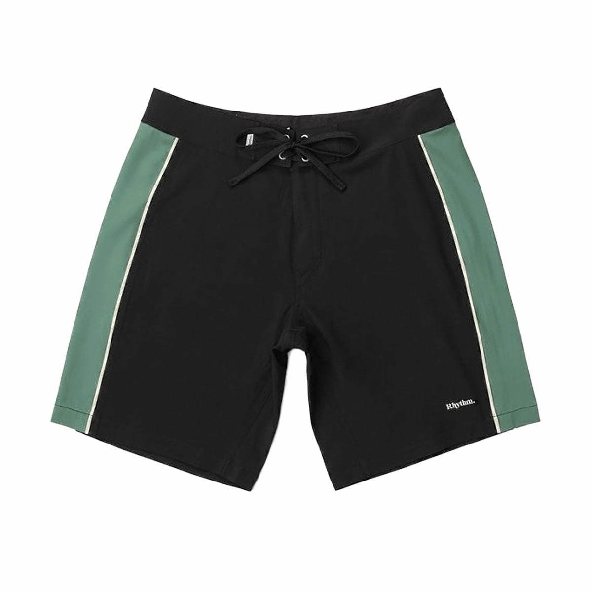Rhythm Core Pinline Boardshorts - Olive Flatlock Seams