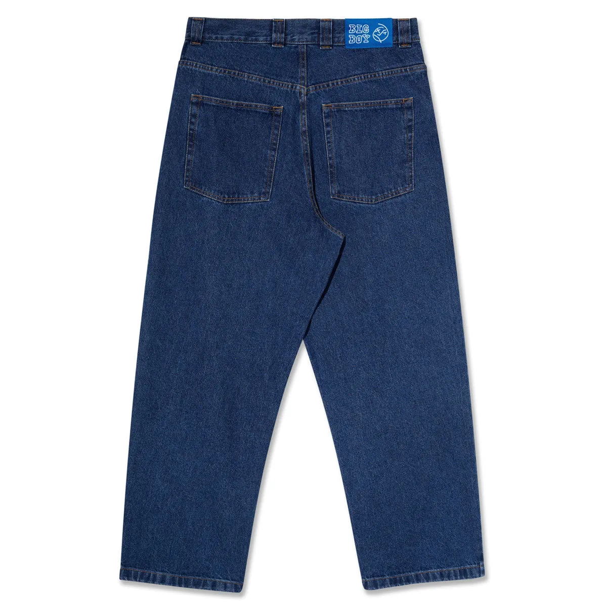Polar Big Boy Jeans - Dark Blue Street Comfort Breathable Stretch Wear
