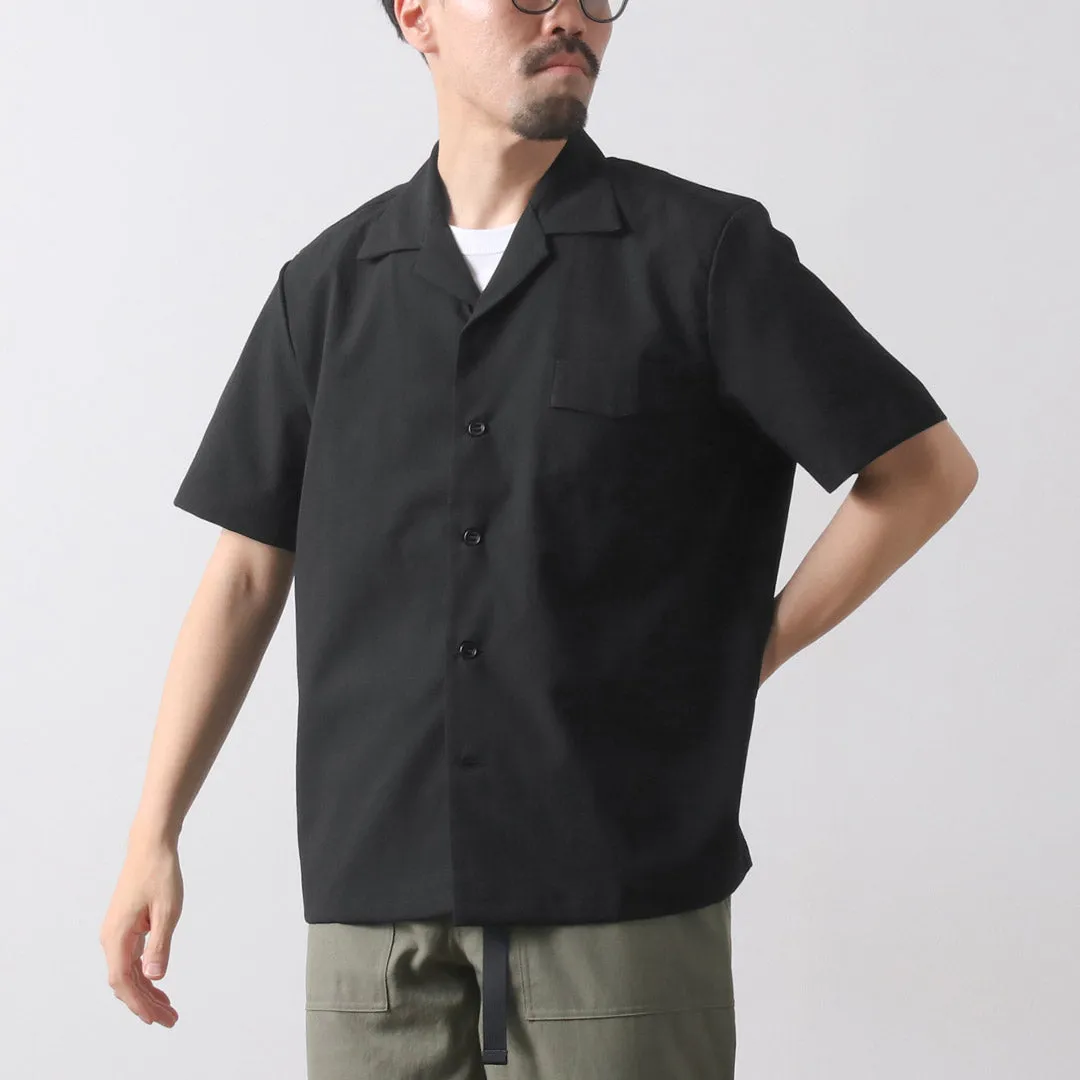 RAG / Dot Air Open Collar Shirt Functional Fashion Eye-Catching Pattern