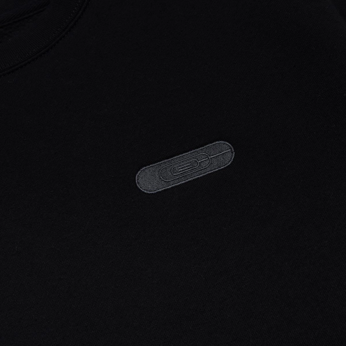 CCS Nested Logo Heavy Crewneck Sweatshirt - Black Travel Companion sophisticated appearance