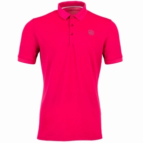 Galvin Green Max Tour Edition Polo Shirt - Pink Relaxed and Easy