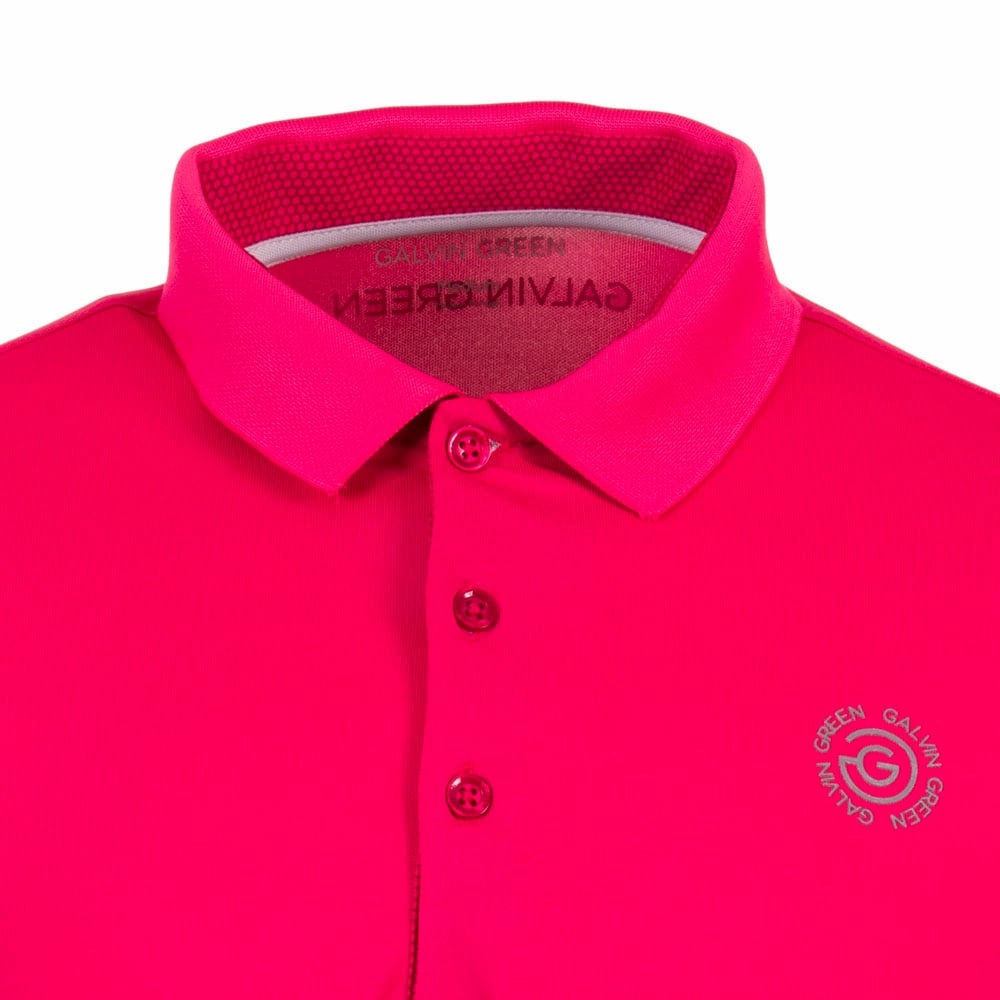 OdorResistant Galvin Green Max Tour Edition Polo Shirt - Pink