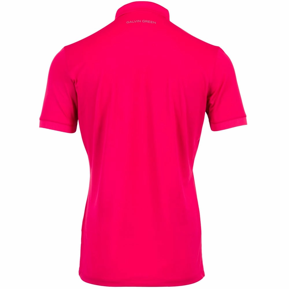 Colorfast Dye Galvin Green Max Tour Edition Polo Shirt - Pink