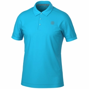 Tagless Design Galvin Green Maximilian Polo Shirt - Aqua