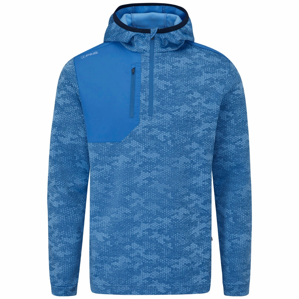 Ping Nexa 1/4 Zip Pullover - Seacrest/Tidal Blue Core Sporty