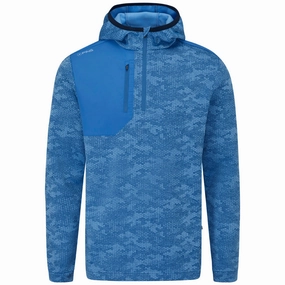Ping Nexa 1/4 Zip Pullover - Seacrest/Tidal Blue Core Sporty
