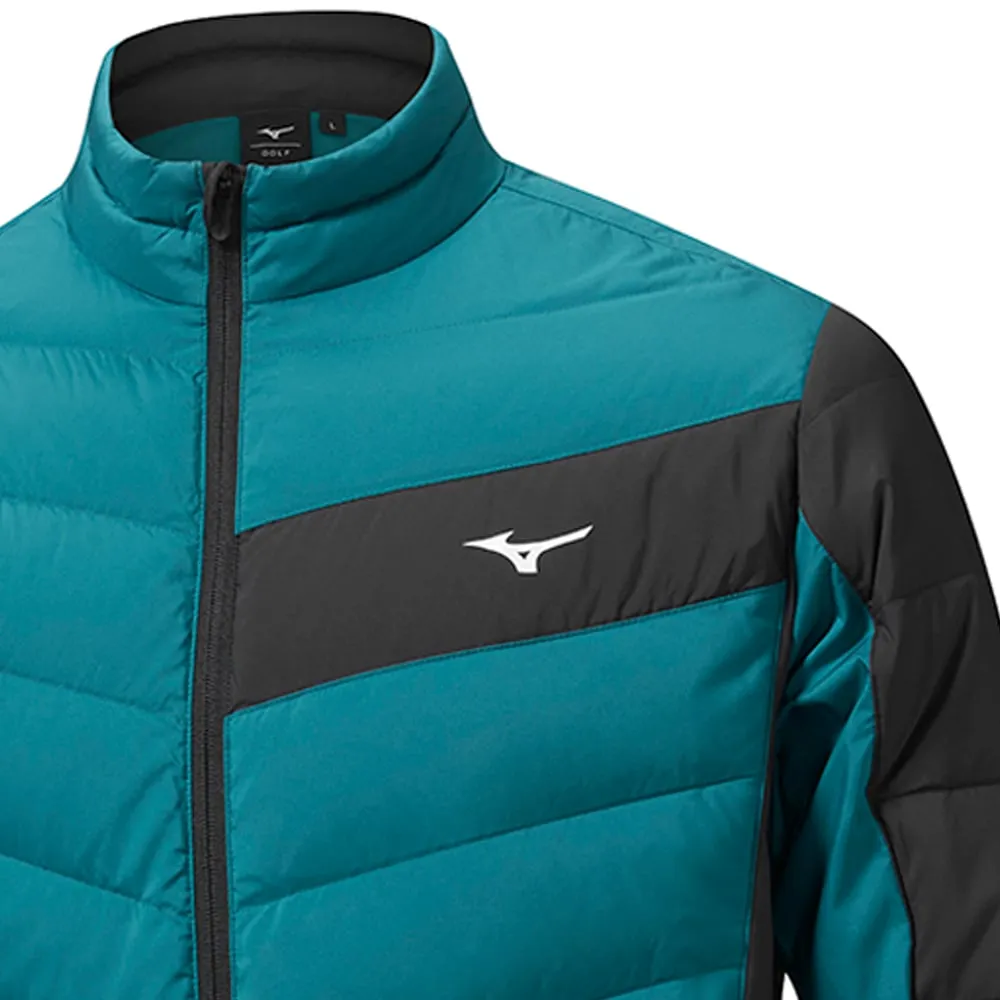 Mizuno Breath Thermo Max Jacket - Dark Green Cold Outfit Durable Chill Piece