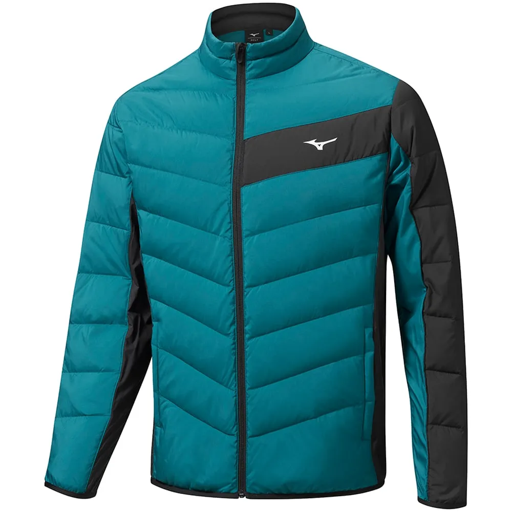 Non Restrictive Movement Cut Mizuno Breath Thermo Max Jacket - Dark Green