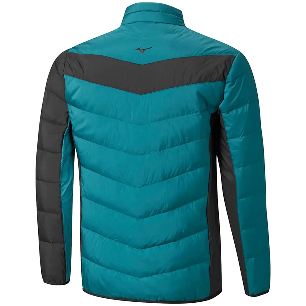 Mizuno Breath Thermo Max Jacket - Dark Green Softshell Coating Warm Layers