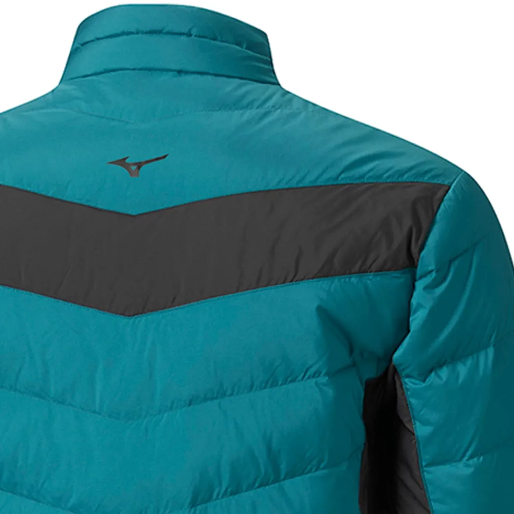 Mizuno Breath Thermo Max Jacket - Dark Green Wrinkle Resistant