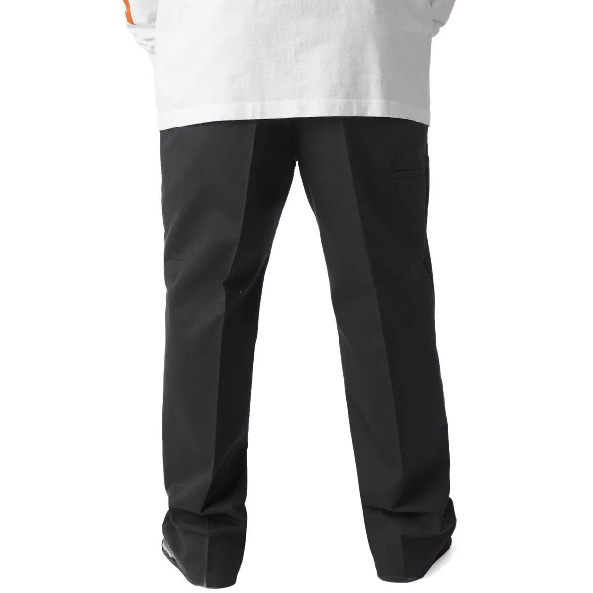 Dickies Jamie Foy Loose Straight Twill Pants - Black Flexible Knee Panels Ultimate Wear