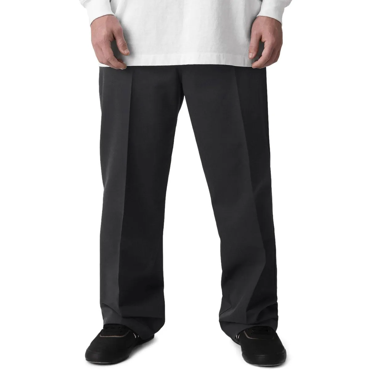 Dickies Jamie Foy Loose Straight Twill Pants - Black Smart Layer Timeless Look